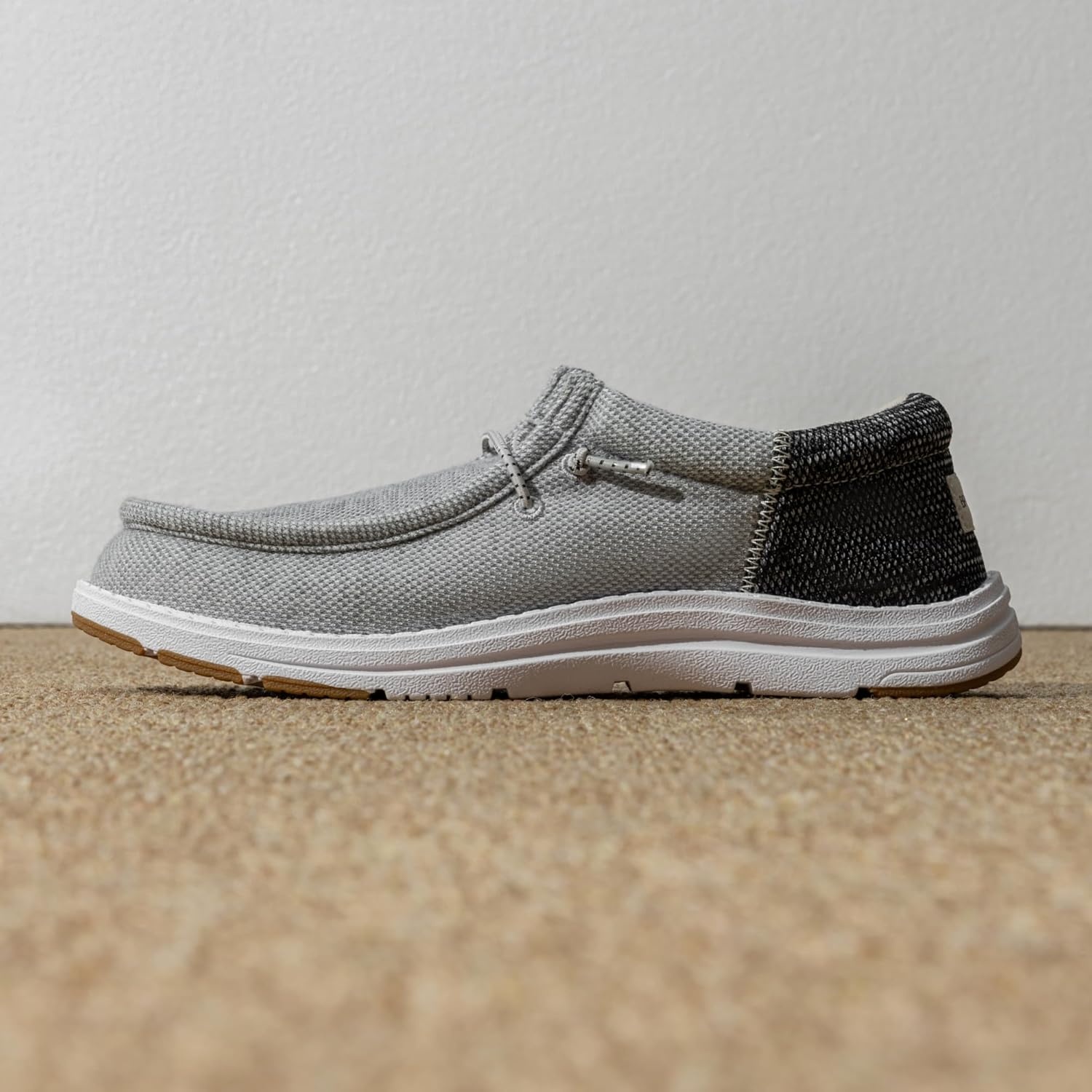 image:imageBruno Marc Mens Arch Support Casual Slipon Shoes Loafers for Men Non Slip Comfortable Boat ShoesGrey