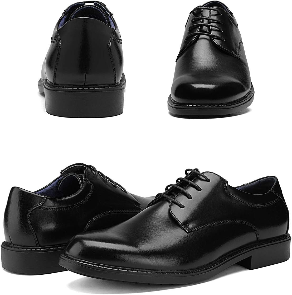 image:imageBruno Marc Mens Business Shoes Derby LaceUp Shoes Suit Shoes Leather with Oxford LiningBlack