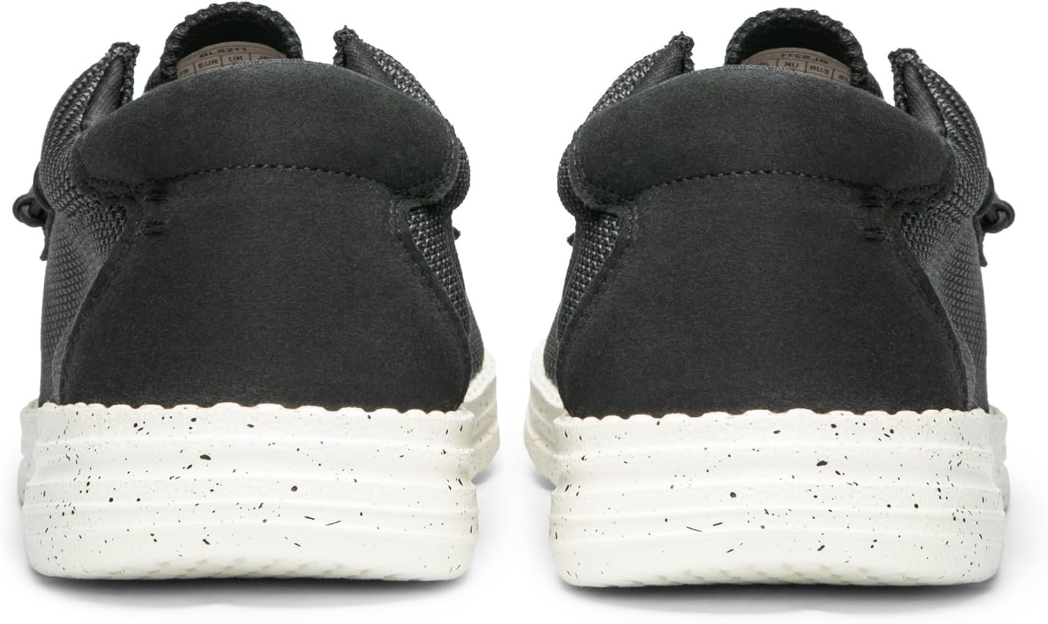 image:imageBruno Marc Mens Casual Slipon Loafers Stretch ShoesBlackWhite