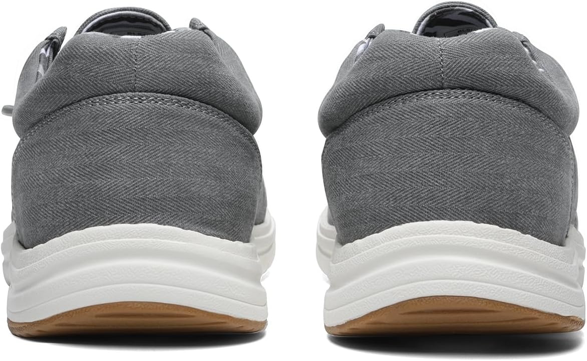 image:imageBruno Marc Mens Casual Slipon Loafers Stretch ShoesGreyarchsupport