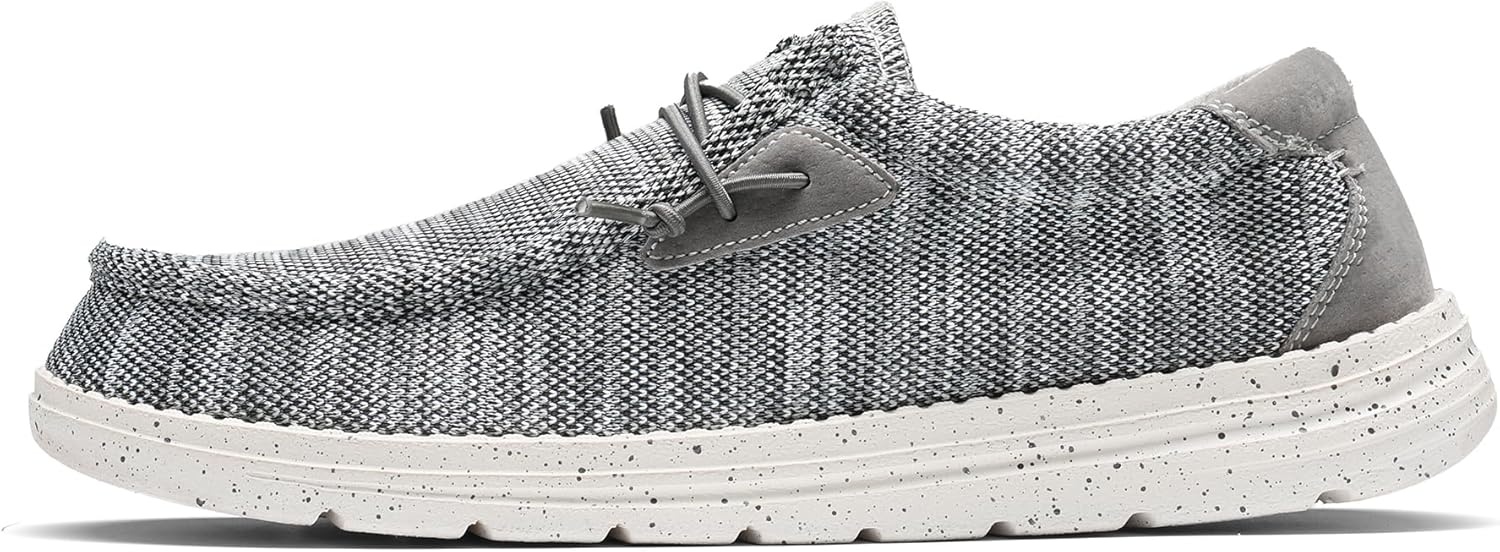image:imageBruno Marc Mens Casual Slipon Loafers Stretch ShoesSplice Grey