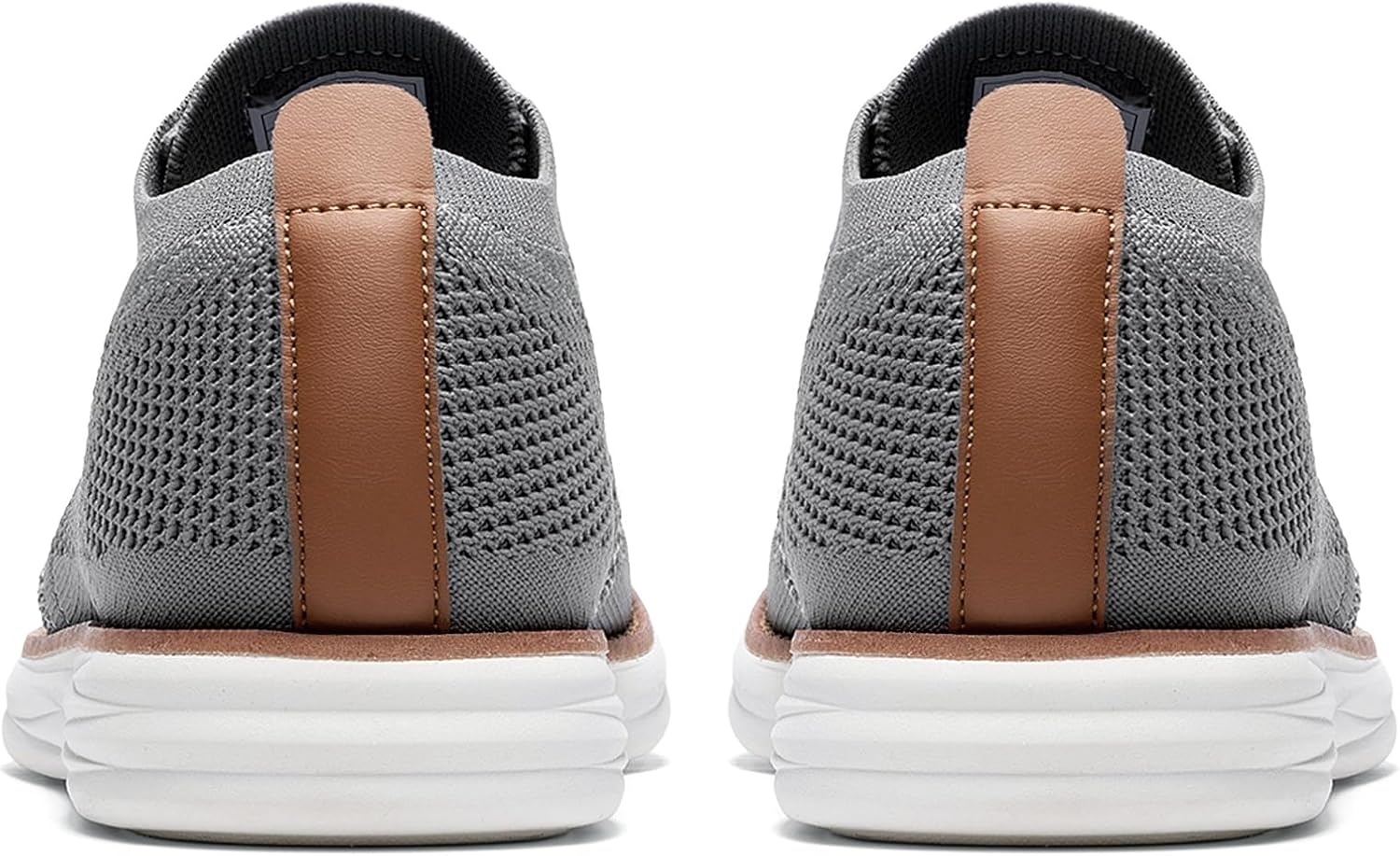 image:imageBruno Marc Mens KnitFlex Breeze Mesh Sneakers Oxfords LaceUp Lightweight Casual Walking ShoesDark Grey