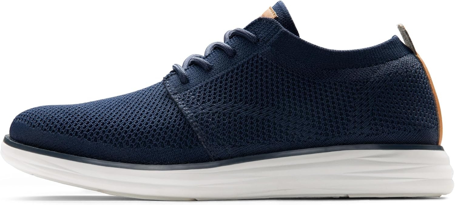 image:imageBruno Marc Mens KnitFlex Breeze Mesh Sneakers Oxfords LaceUp Lightweight Casual Walking ShoesDarkBlue