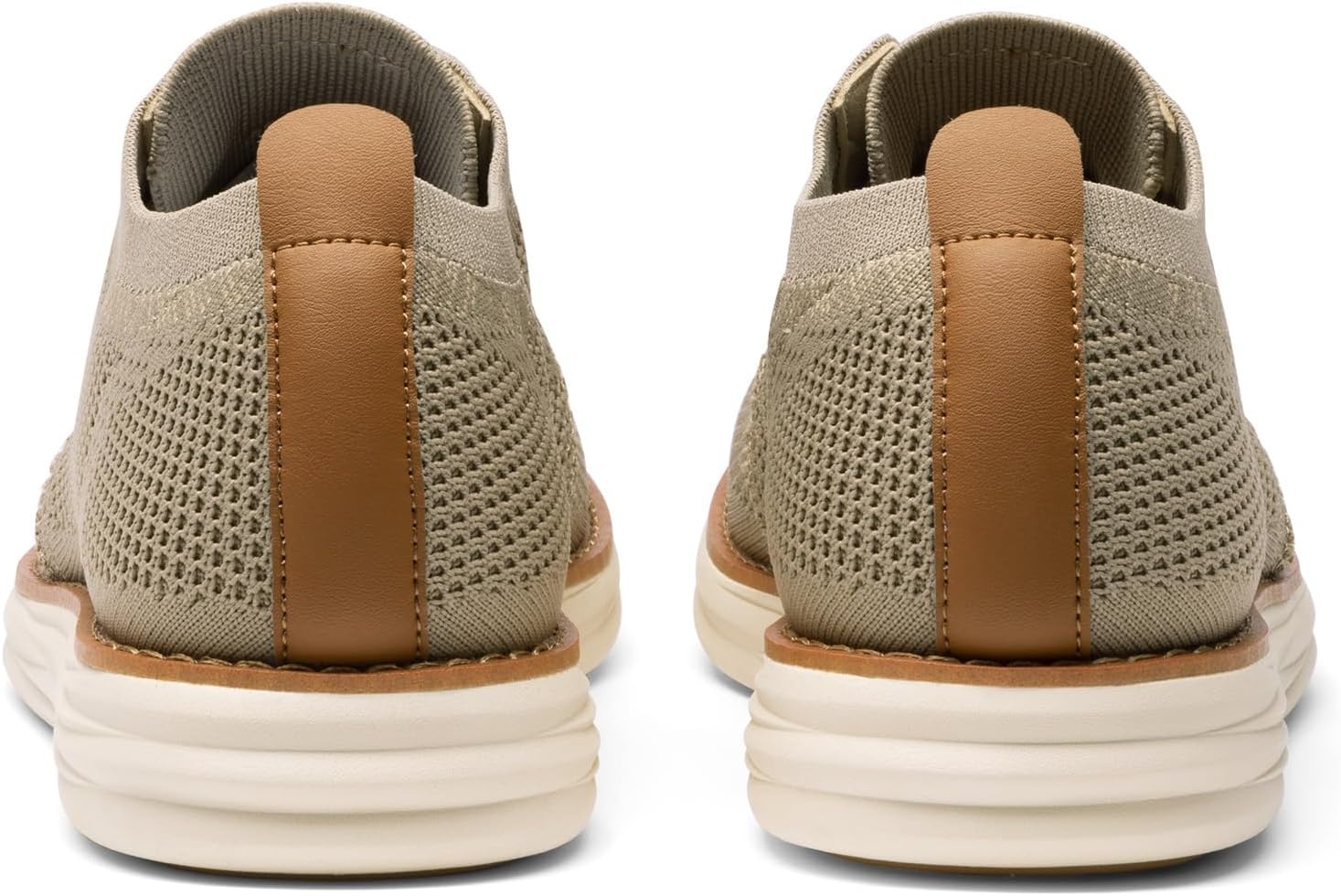 image:imageBruno Marc Mens KnitFlex Breeze Mesh Sneakers Oxfords LaceUp Lightweight Casual Walking ShoesKhaki