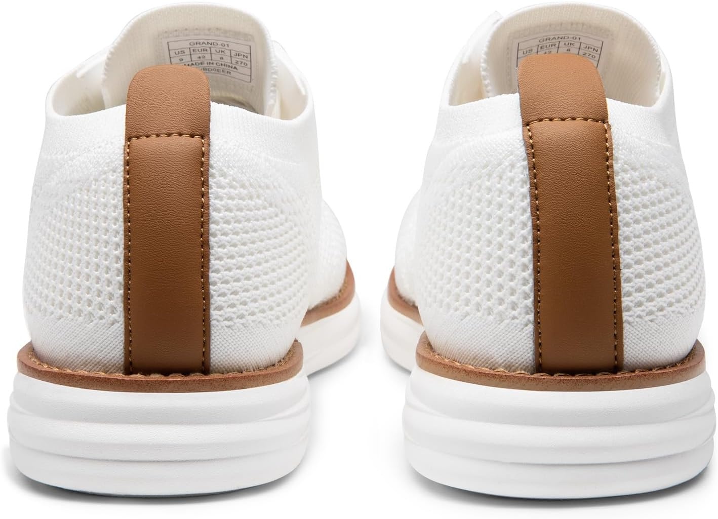 image:imageBruno Marc Mens KnitFlex Breeze Mesh Sneakers Oxfords LaceUp Lightweight Casual Walking ShoesWhite
