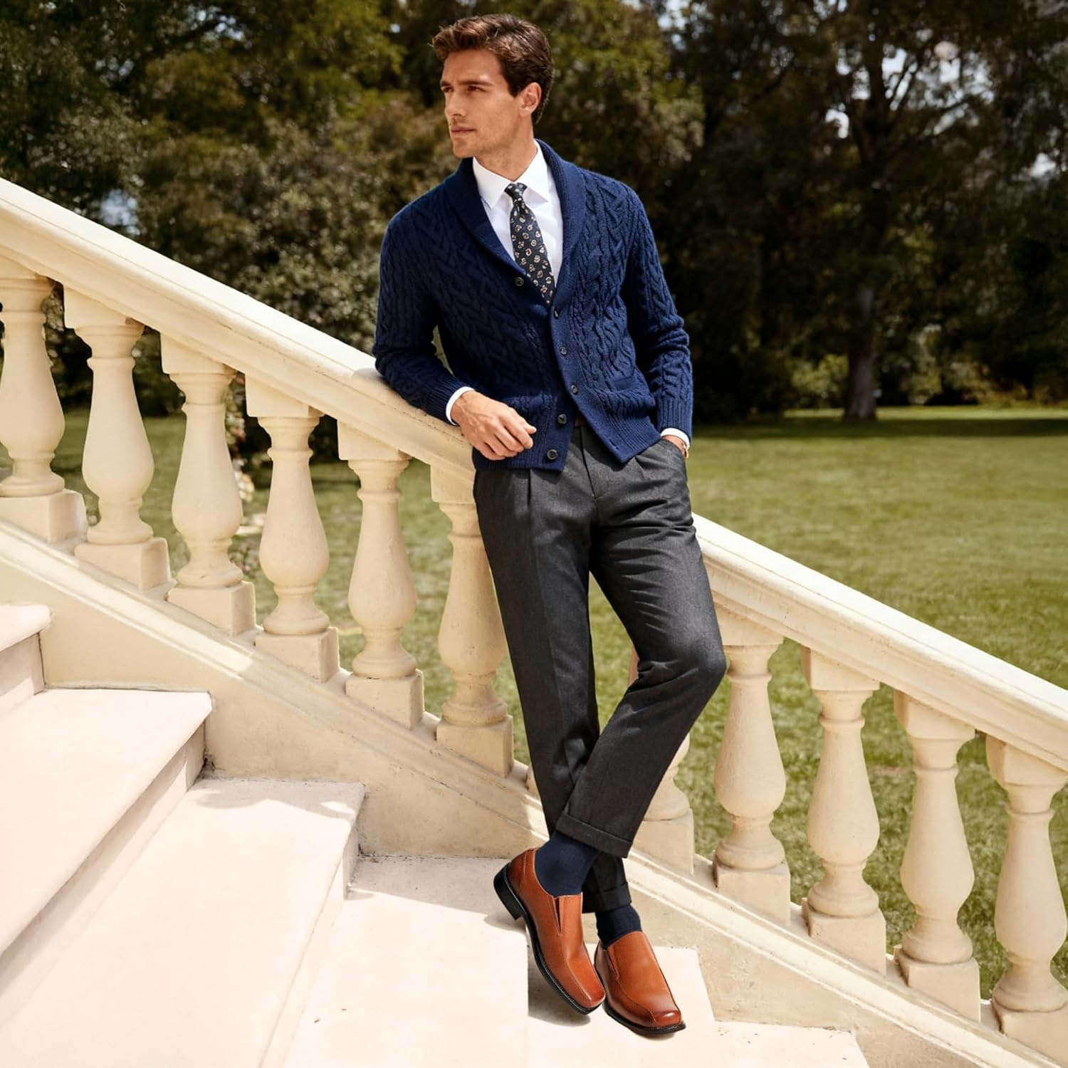 image:imageBruno Marc Mens Slip on Dress Loafers Formal ShoesBrown