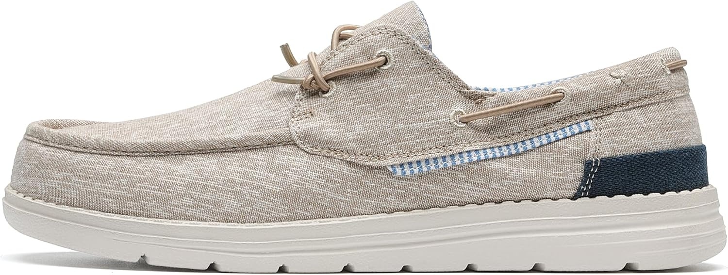 image:imageBruno Marc Mens Slipon Loafers Casual Boat ShoesKhaki