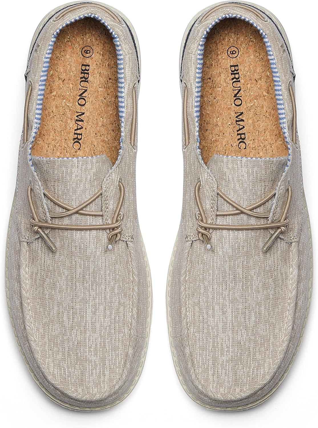 image:imageBruno Marc Mens Slipon Loafers Casual Boat ShoesKhaki