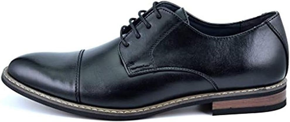 image:imageBruno Marc Moda Italy Prince Mens Classic Modern Oxford Lace Dress ShoesBlack