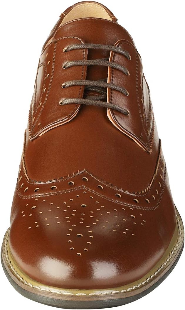 image:imageBruno Marc Moda Italy Prince Mens Classic Modern Oxford Lace Dress ShoesPrince3darkbrown
