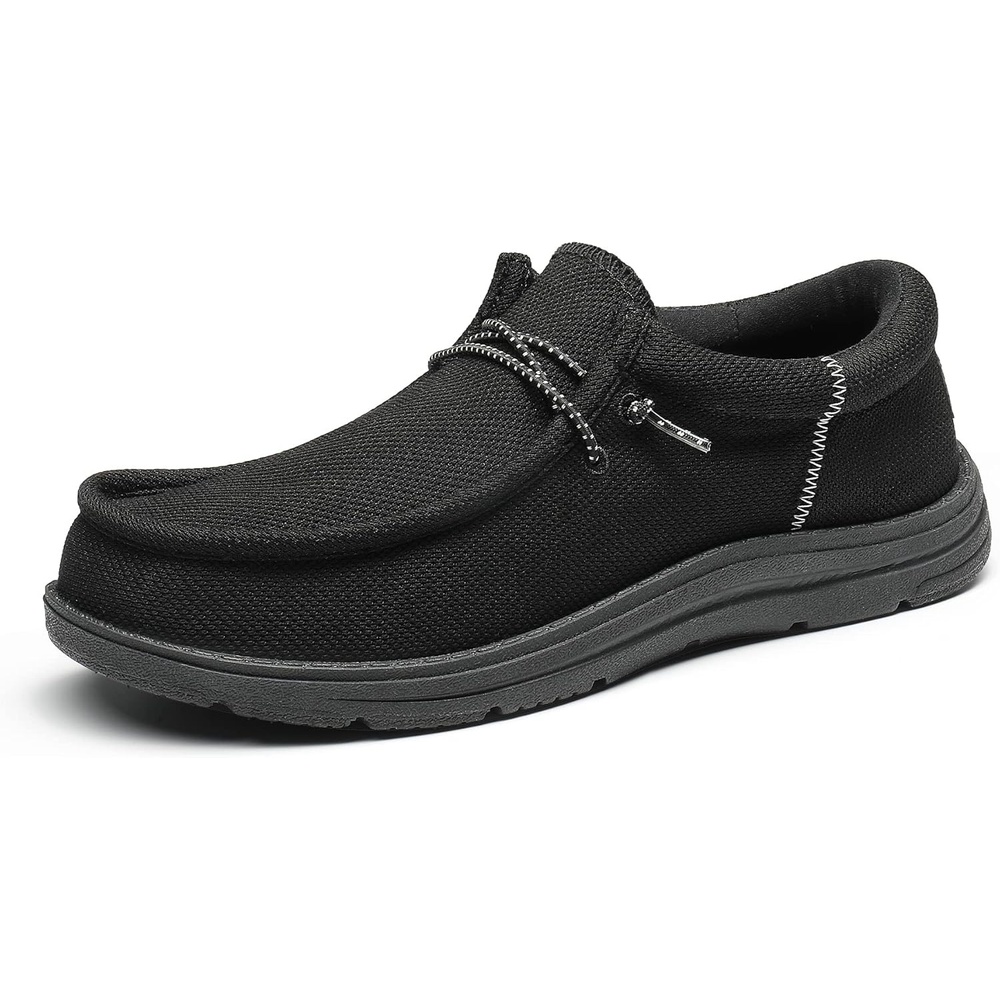 image:imageBruno Marc Mens Arch Support Casual Slipon Shoes Loafers for Men Non Slip Comfortable Boat ShoesBlack