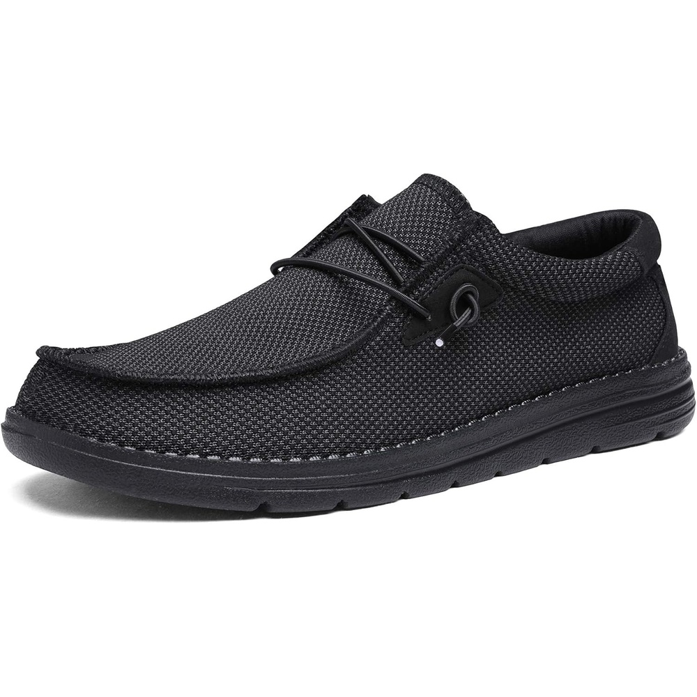 image:imageBruno Marc Mens Casual Slipon Loafers Stretch ShoesBlack