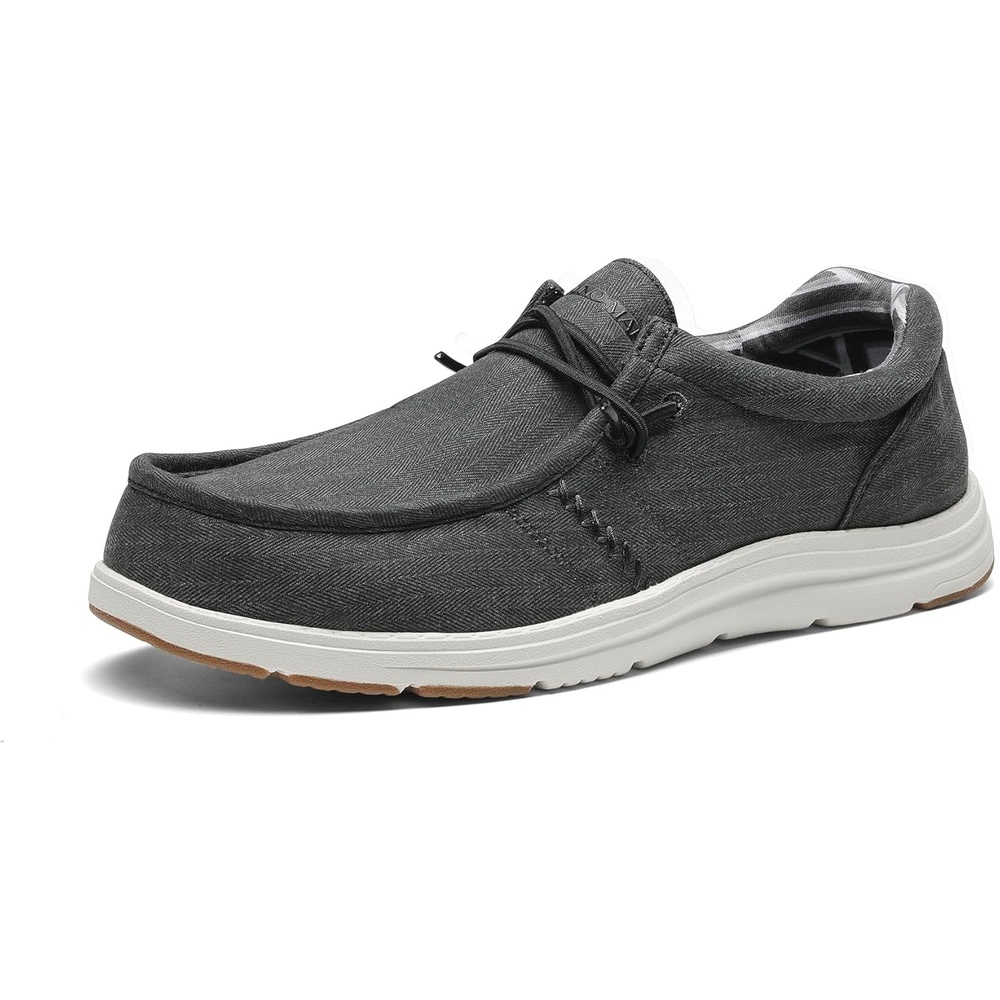 image:imageBruno Marc Mens Casual Slipon Loafers Stretch ShoesBlackarchsupport