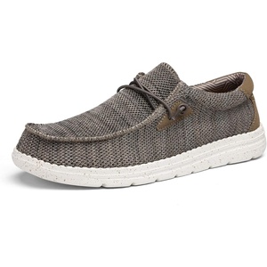 image:imageBruno Marc Mens Casual Slipon Loafers Stretch ShoesBrown