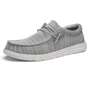 image:imageBruno Marc Mens Casual Slipon Loafers Stretch ShoesGrey