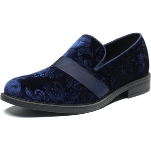 image:imageBruno Marc Mens Dress Tuxedo Shoe Slipon Classic Patent Leather LoafersBlue