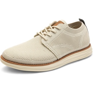 image:imageBruno Marc Mens KnitFlex Breeze Mesh Sneakers Oxfords LaceUp Lightweight Casual Walking ShoesApricot