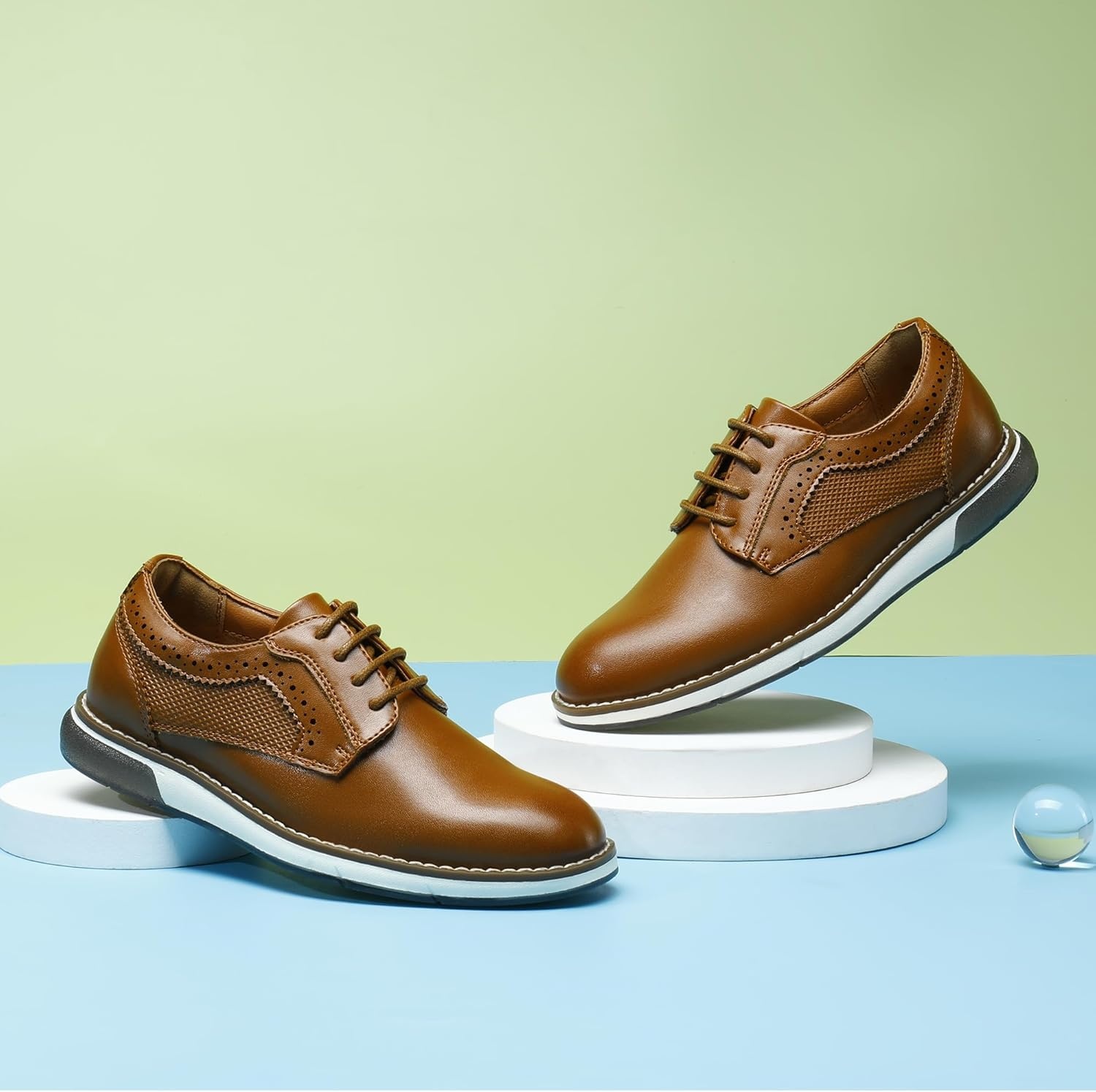 image:imageBruno Marc Boys Casual Dress Oxford Comfort Uniform Formal Sneaker ShoesBrown