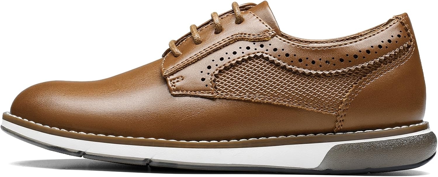 image:imageBruno Marc Boys Casual Dress Oxford Comfort Uniform Formal Sneaker ShoesBrown