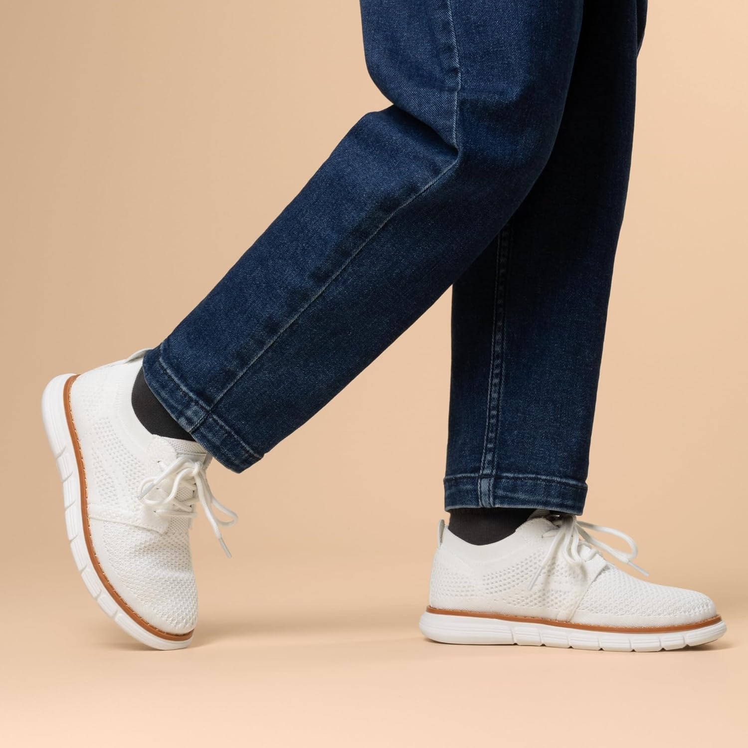 image:imageBruno Marc Boys Mesh Sneakers Oxfords Casual Dress LaceUp Lightweight Walking ShoesWhite