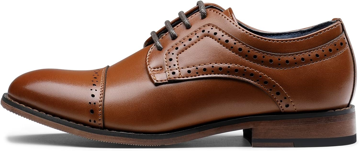 image:imageBruno Marc Boys PrinceK1 Classic Oxfords Dress ShoesK1Brown