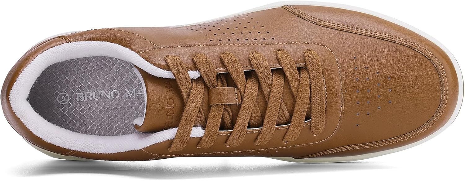 image:imageBruno Marc Mens Casual Arch Support Fashion Sneaker Comfortable Dress ShoesBrown