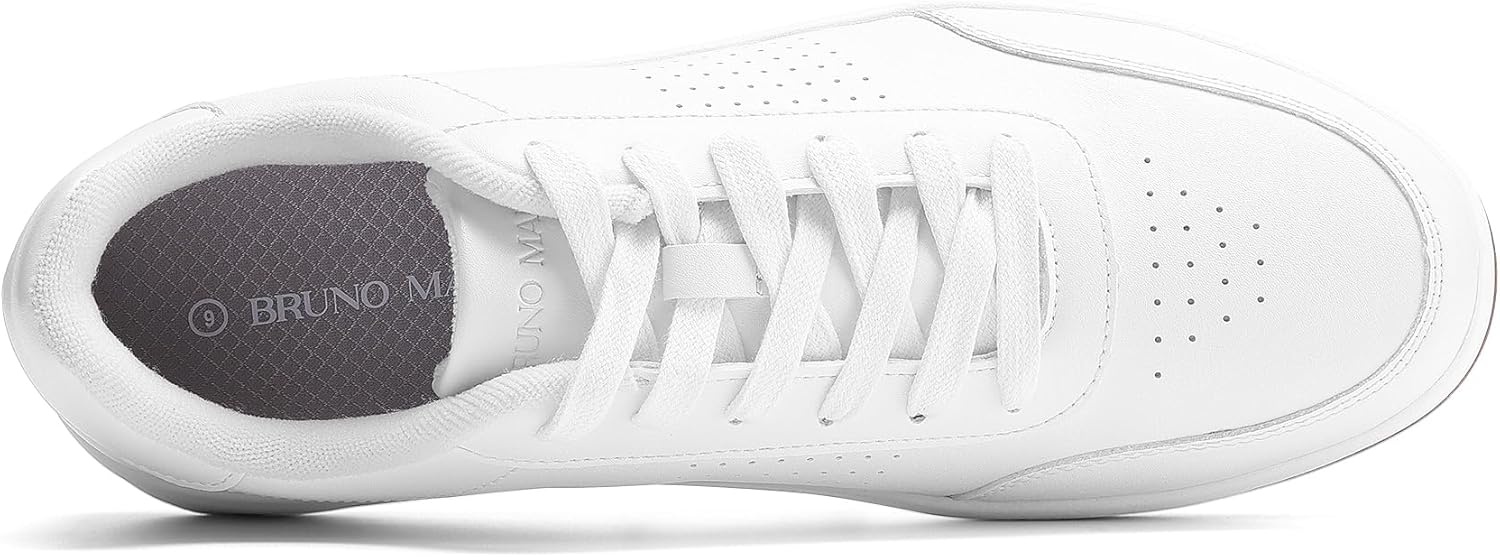 image:imageBruno Marc Mens Casual Arch Support Fashion Sneaker Comfortable Dress ShoesWhite