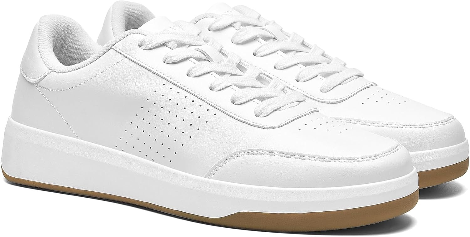 image:imageBruno Marc Mens Casual Arch Support Fashion Sneaker Comfortable Dress ShoesWhite