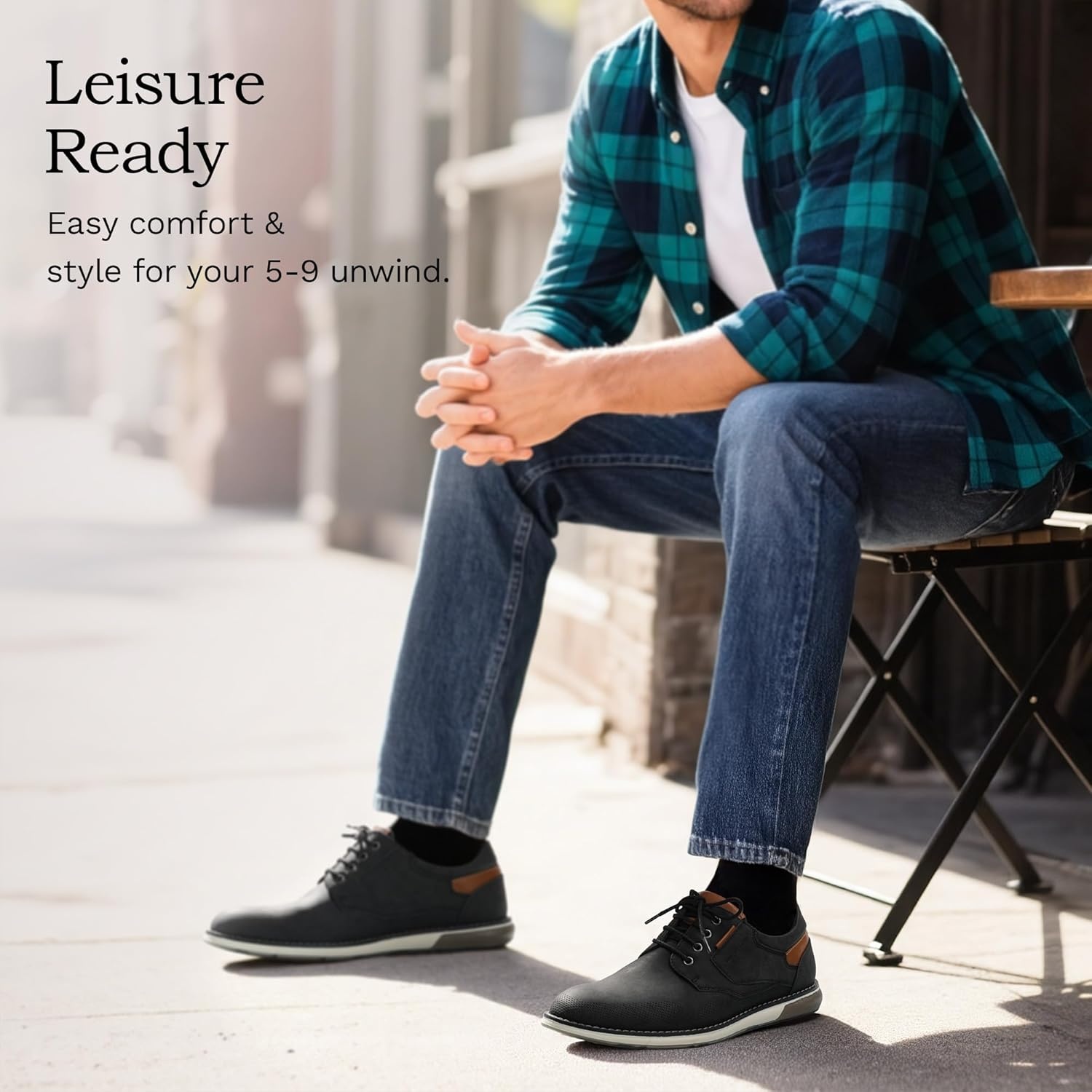 image:imageBruno Marc Mens Casual Dress Oxfords Shoes Business Formal Derby SneakersBlackwaxy