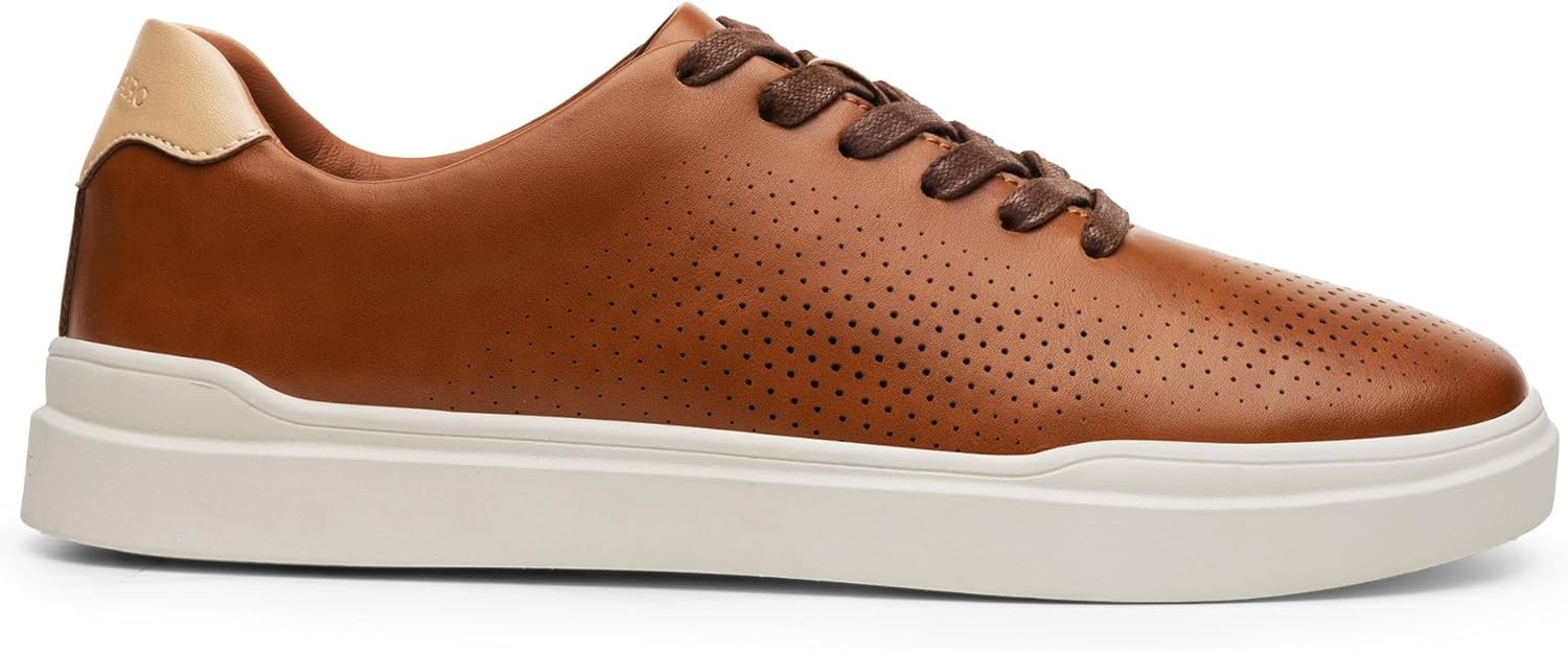image:imageBruno Marc Mens Casual Dress Sneaker Business Casual Shoes for Men Lightweight Breathable Fashion Sneakers WaveFlex CoreLuxBrown