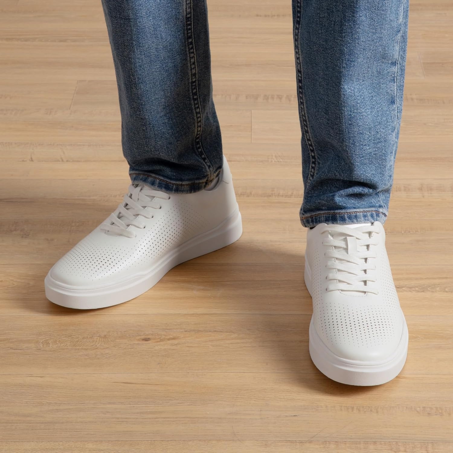 image:imageBruno Marc Mens Casual Dress Sneaker Business Casual Shoes for Men Lightweight Breathable Fashion Sneakers WaveFlex CoreLuxWhite