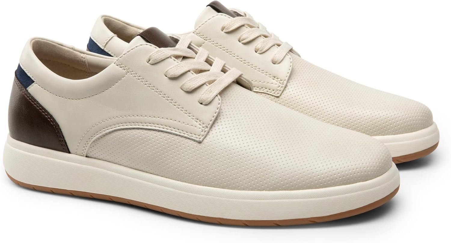 image:imageBruno Marc Mens Casual Dress Sneaker Formal ShoesOffwhite