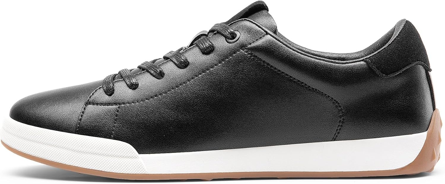image:imageBruno Marc Mens Casual Dress Sneakers Business Shoes Laceup Flexible Fashion SneakersBlack