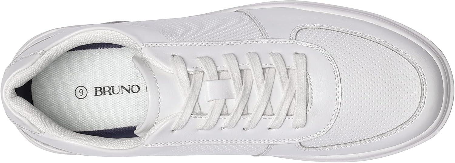 image:imageBruno Marc Mens Casual Dress Sneakers Classic Lightweight ShoesWhite