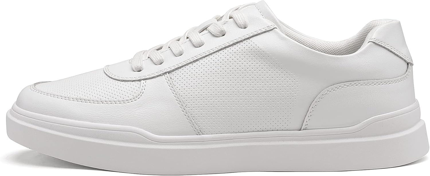 image:imageBruno Marc Mens Casual Dress Sneakers Classic Lightweight ShoesWhite
