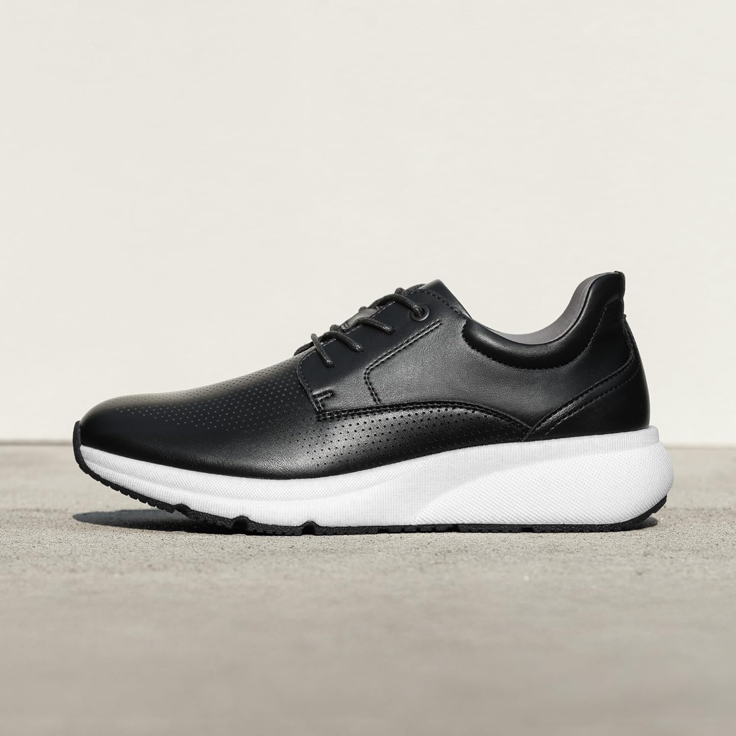 image:imageBruno Marc Mens Casual Dress Sneakers Shoes AllDay Comfort Cushioning Walking Breathable Lightweight Oxfords MaxFlex ActiveMetroBlack