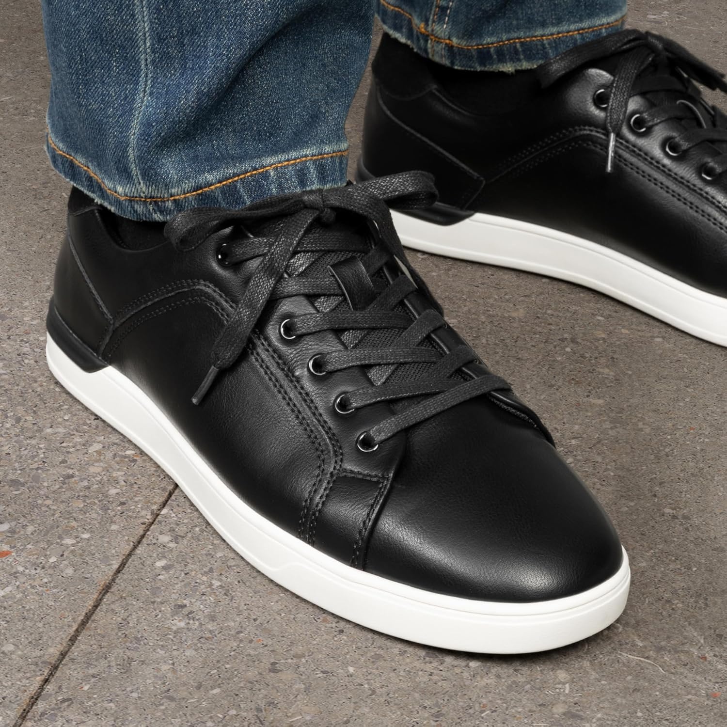 image:imageBruno Marc Mens Casual Dress Sneakers Skate ShoesBlack