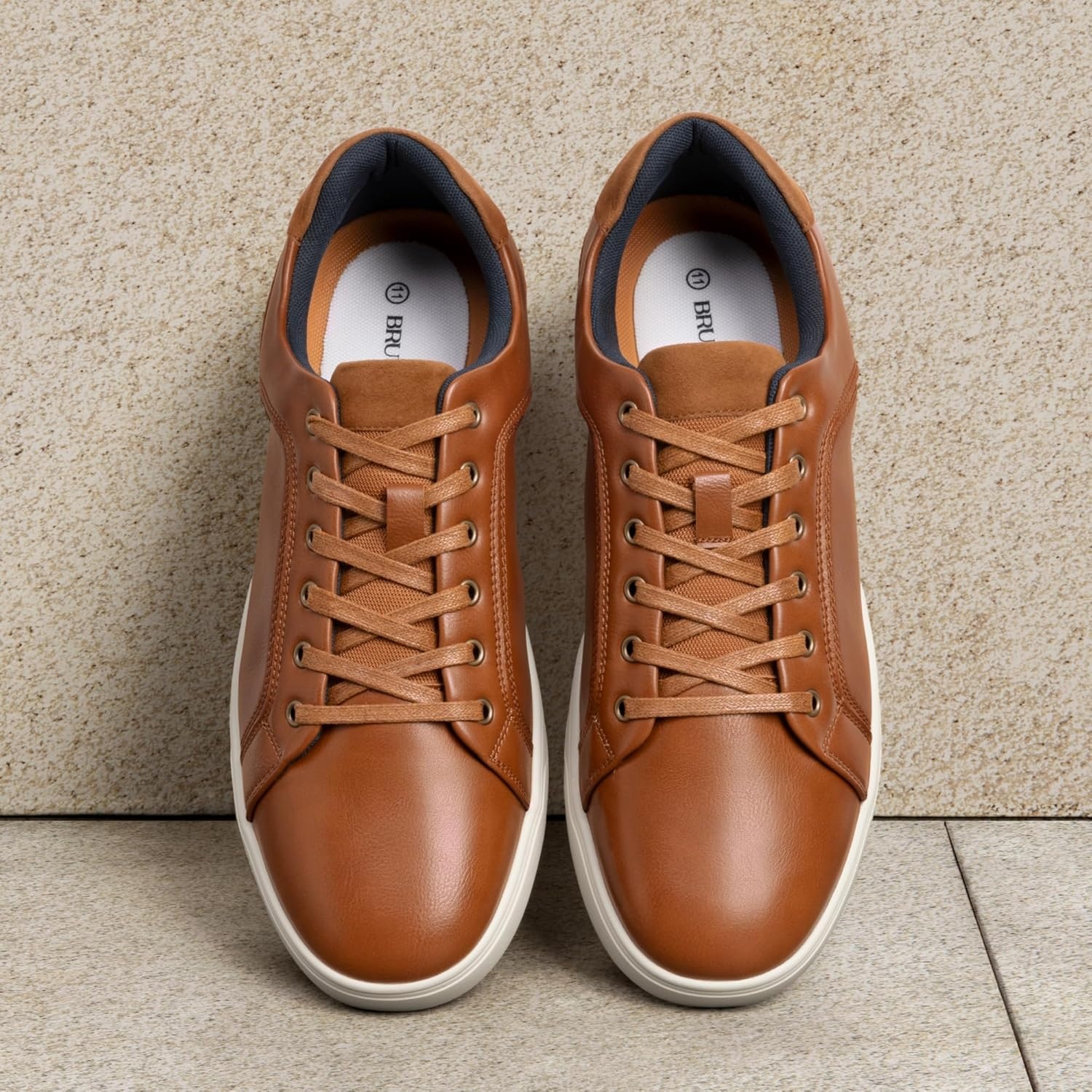image:imageBruno Marc Mens Casual Dress Sneakers Skate ShoesBrown