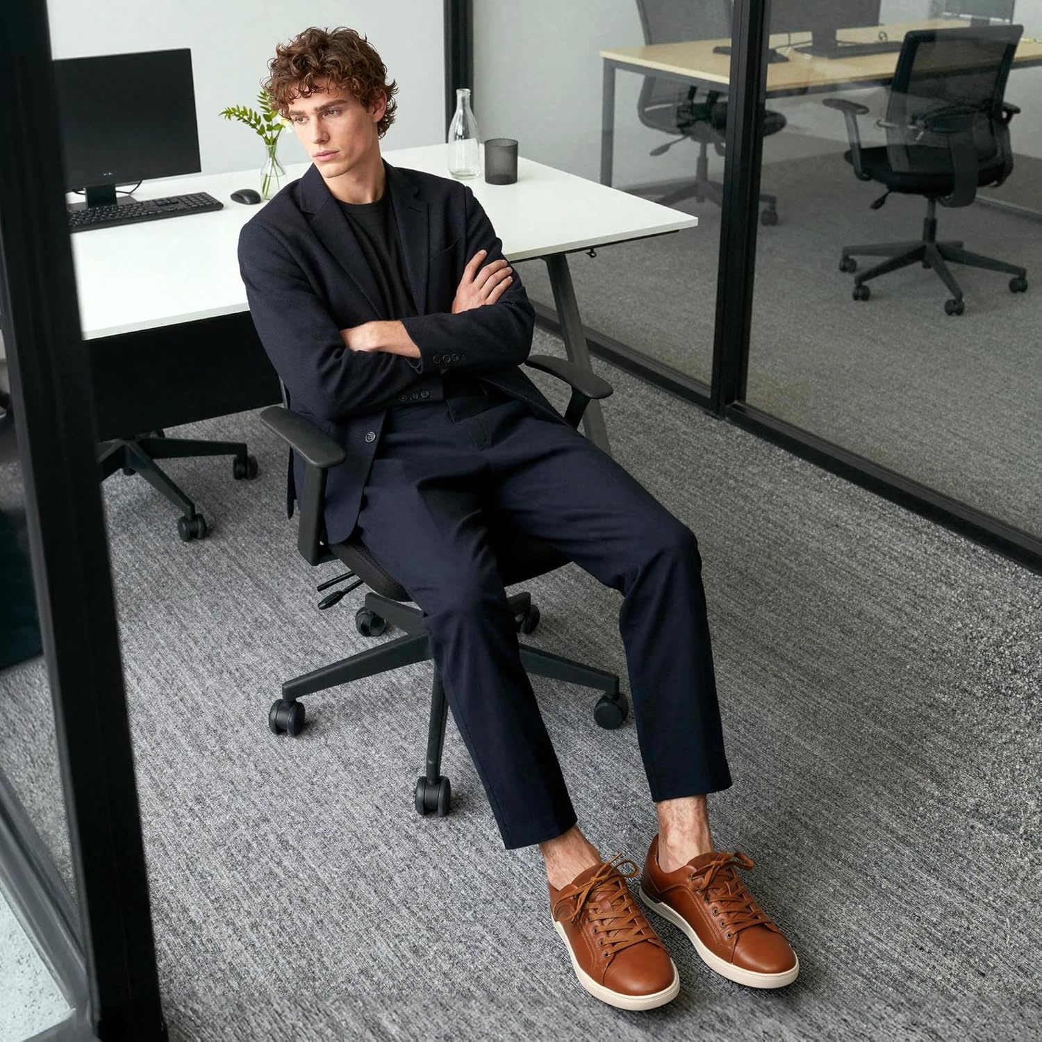 image:imageBruno Marc Mens Casual Dress Sneakers Skate ShoesBrown