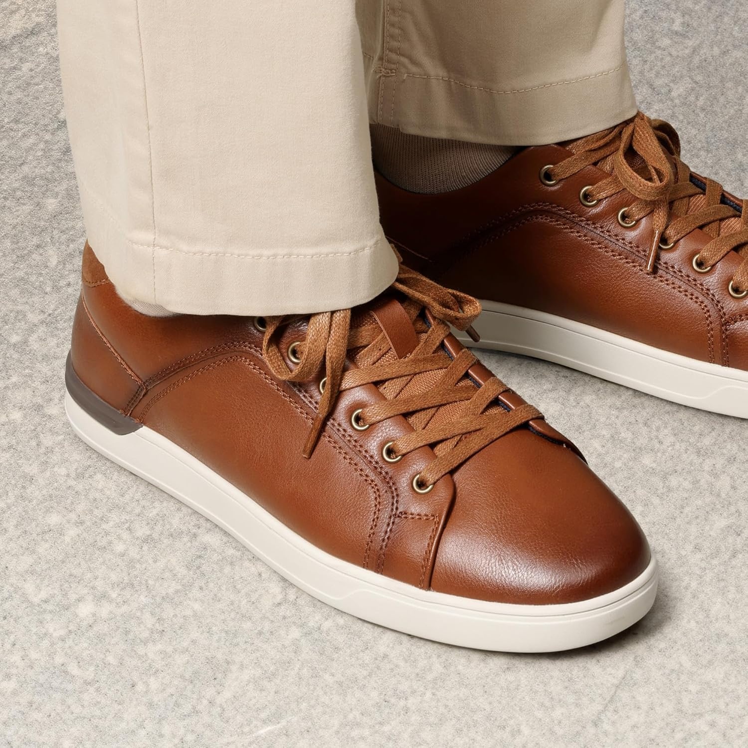 image:imageBruno Marc Mens Casual Dress Sneakers Skate ShoesBrownburnished