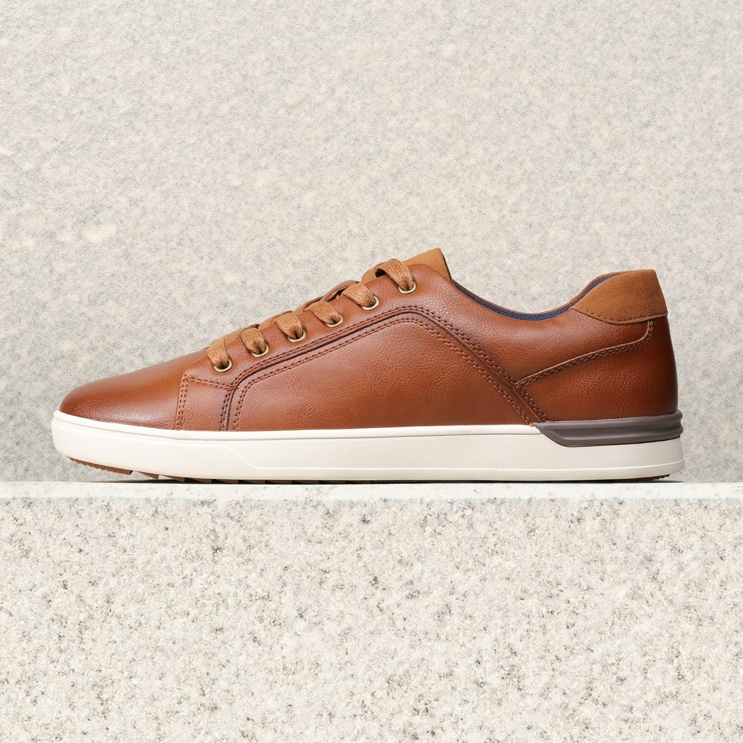 image:imageBruno Marc Mens Casual Dress Sneakers Skate ShoesBrownburnished