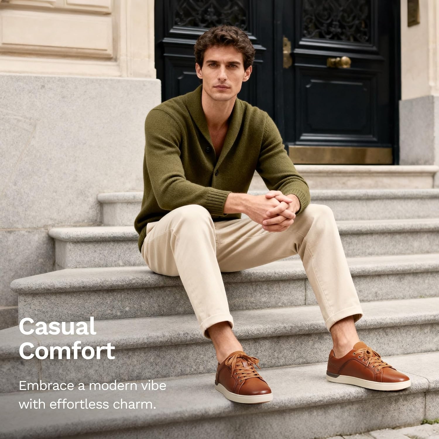 image:imageBruno Marc Mens Casual Dress Sneakers Skate ShoesBrownburnished