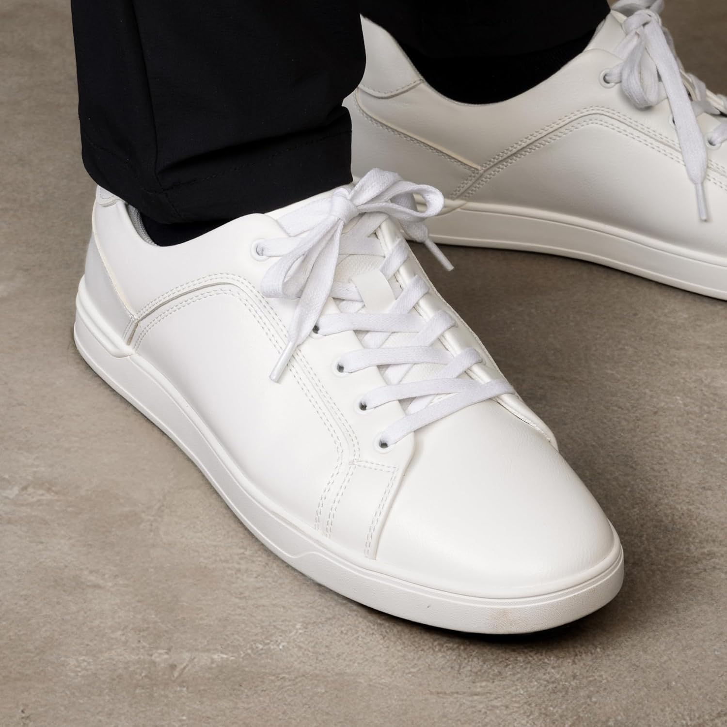 image:imageBruno Marc Mens Casual Dress Sneakers Skate ShoesWhite