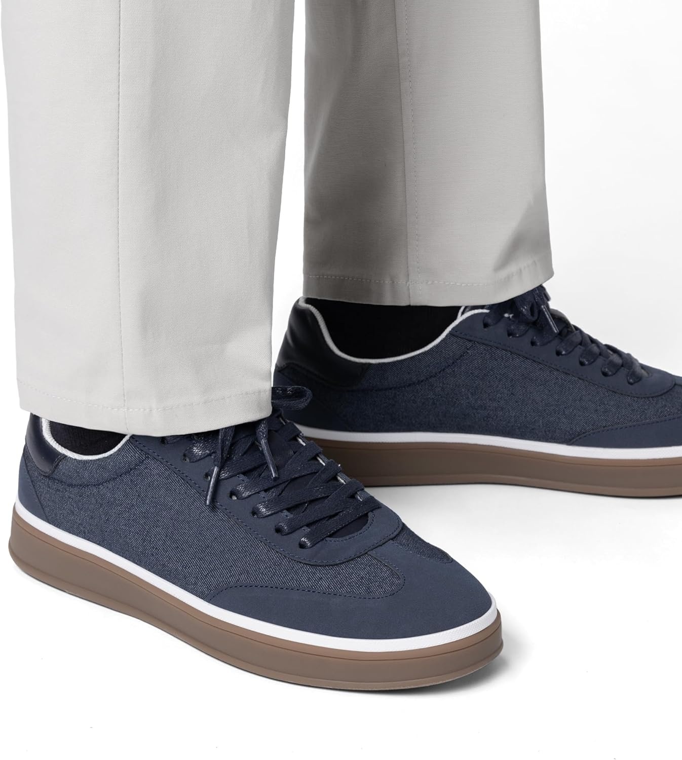 image:imageBruno Marc Mens Casual Sneakers Comfortable Casual Dress Shoes Business Casual Shoes for Men Fashion SneakersDark Blue