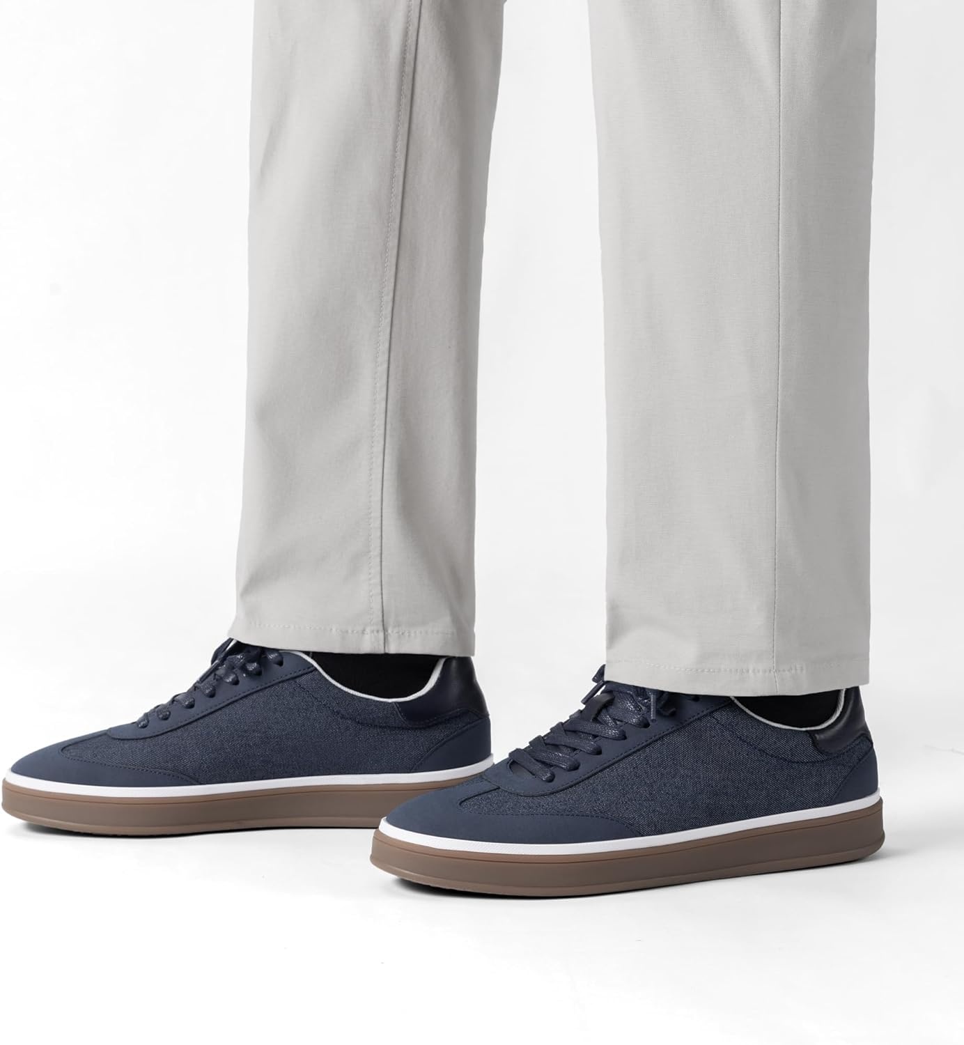 image:imageBruno Marc Mens Casual Sneakers Comfortable Casual Dress Shoes Business Casual Shoes for Men Fashion SneakersDark Blue