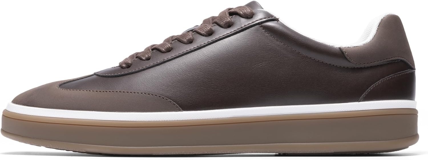 image:imageBruno Marc Mens Casual Sneakers Comfortable Casual Dress Shoes Business Casual Shoes for Men Fashion SneakersDark Brown