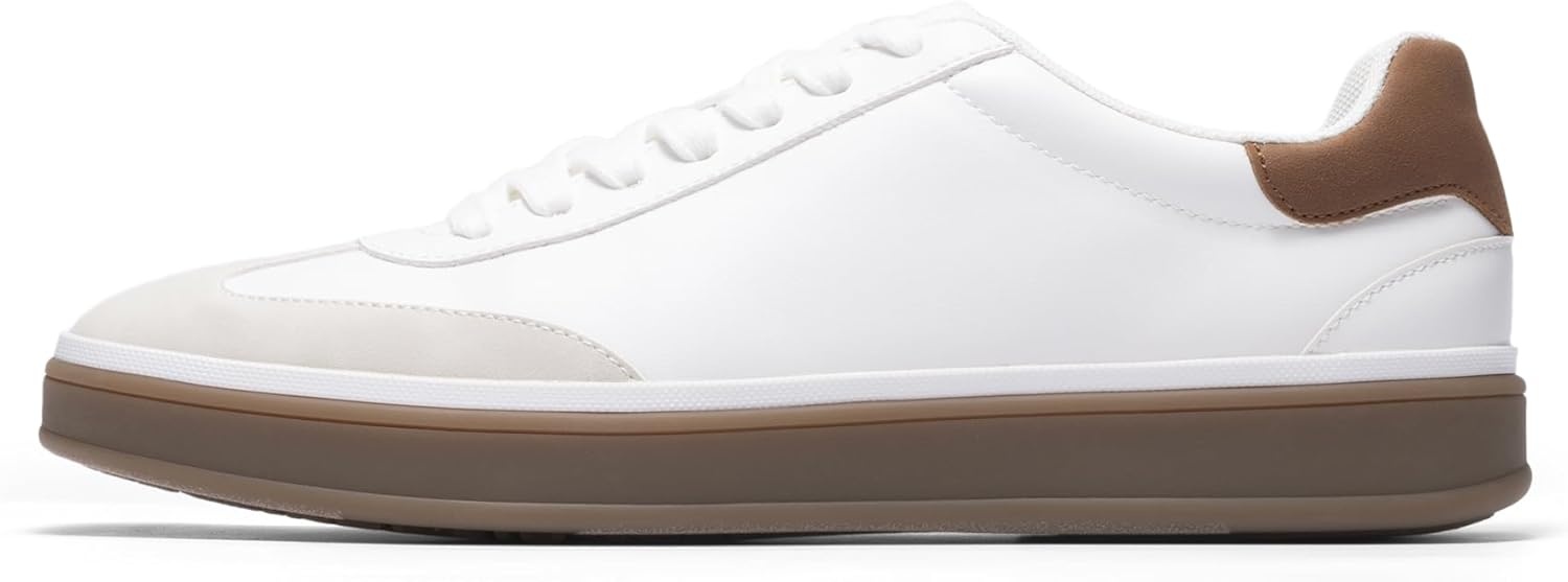image:imageBruno Marc Mens Casual Sneakers Comfortable Casual Dress Shoes Business Casual Shoes for Men Fashion SneakersWhite