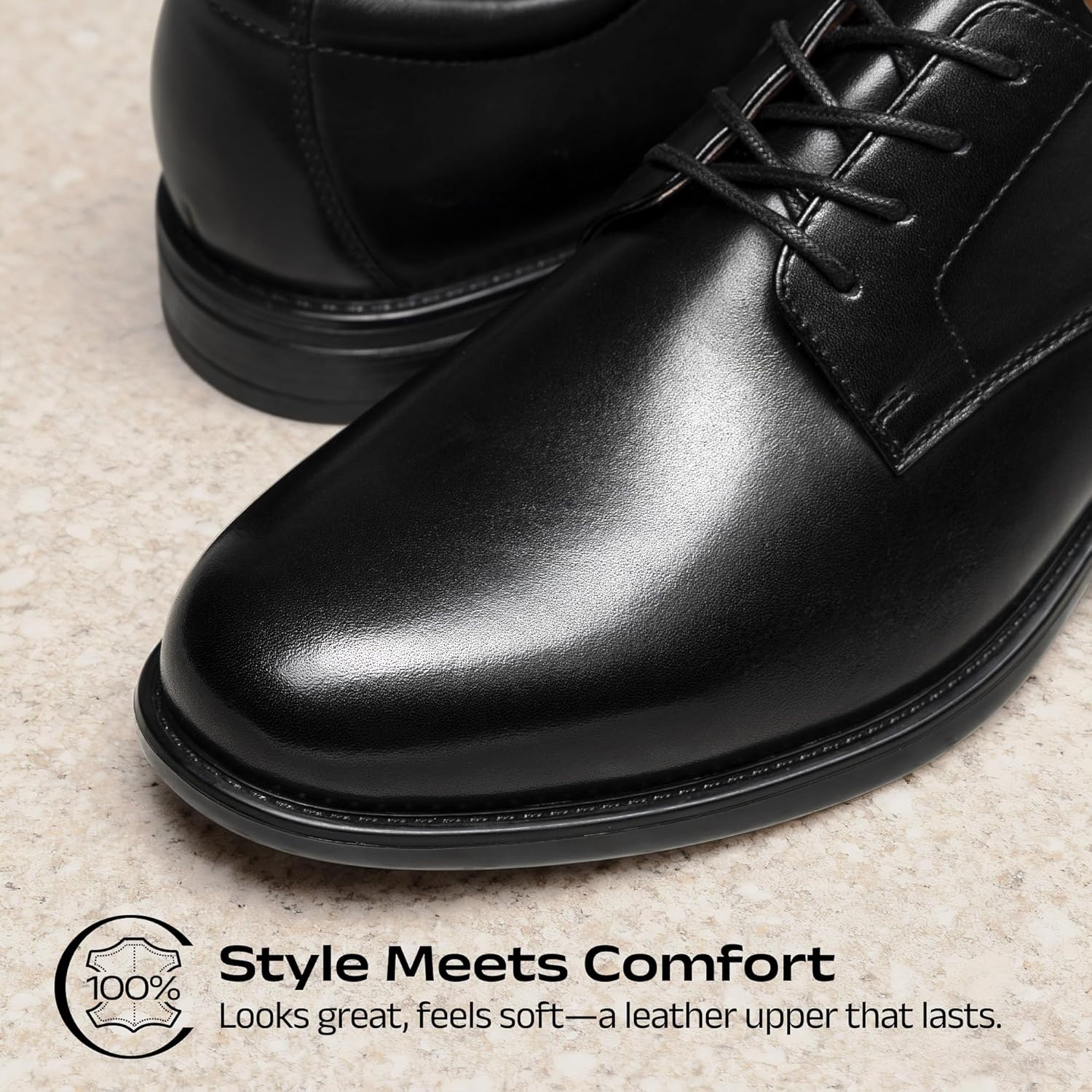 image:imageBruno Marc Mens Classic Leather Dress Shoes Comfort Oxfords Business Formal Lace Up ShoesBlack