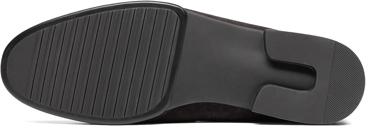 image:imageBruno Marc Mens Classic Penny Loafers Leather Suede Dress Shoes Comfort Lightweight Slipon Shoe Solace ReserveCoffee