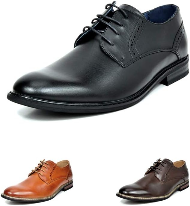 image:imageBruno Marc Mens Dress Classic Comfort Oxfords ShoesBlack